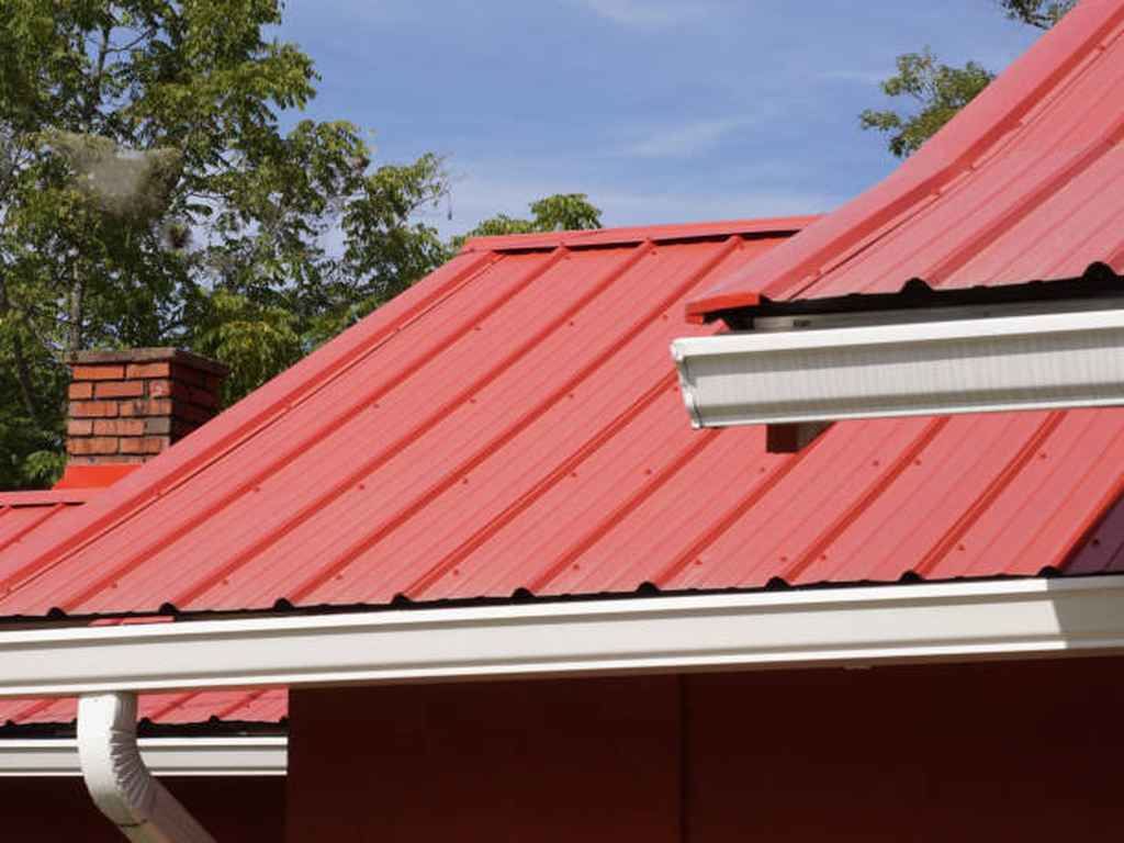 new red metal roofing system Fort Worth